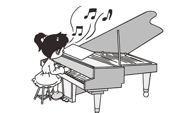 学钢琴 学钢琴