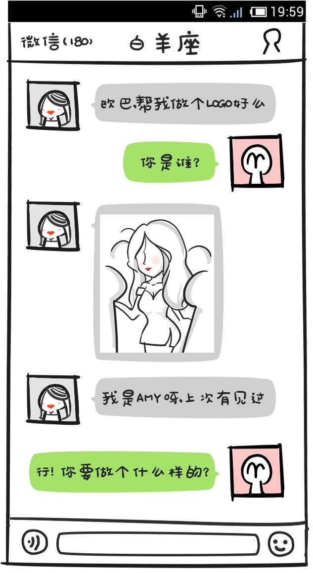 “帮我做个logo好么?”十二个星座设计师答复 “帮我做个logo好么?”十二个星座设计师答复